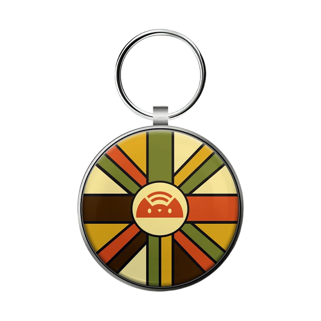 Metal Edge Asteris-Q Forest Argus smart pet ID tag