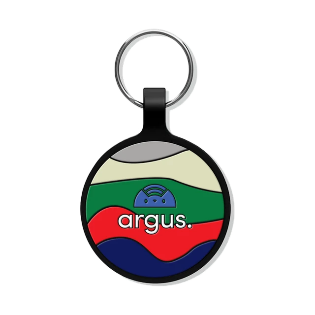 Silicone Silent Camo Argus smart pet ID tag