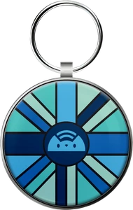 Asteris-Q Blue Argus tag